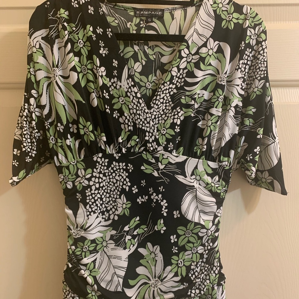 Kimono style rampage shirt